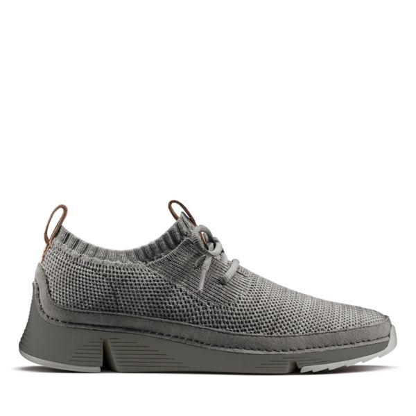 Clarks Womens Tri Native Trainers Grey | CA-2759186